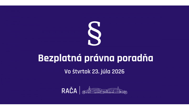 Fotka pre článok Bezplatná právna poradňa vo štvrtok 23.7.