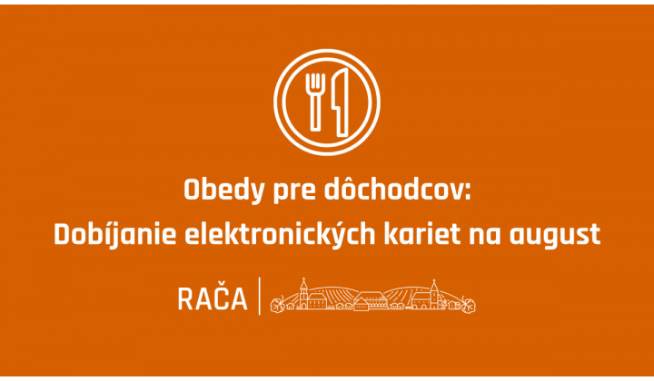 Fotka pre článok Obedy pre dôchodcov na august