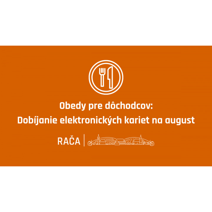 Menšia fotka pre článok Obedy pre dôchodcov na august