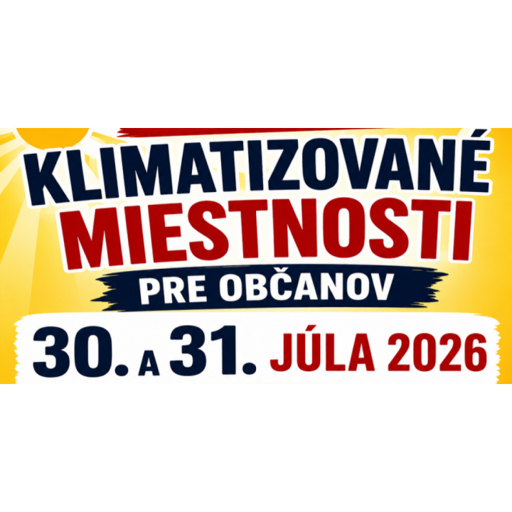 Menšia fotka pre článok Otvárame klimatizované priestory na ochladenie